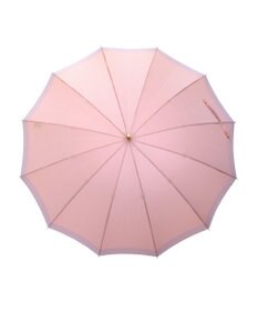 槇田商店 SCENE グログランシャンブレー ピンク 長傘