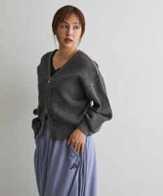 CRAFT STANDARD BOUTIQUE ワッフルニットジップカーディガン