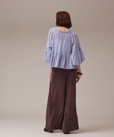 GRACE CONTINENTAL フィブリルイージーパンツ