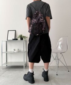 WEGO 【ユニセックス着用ITEM】コードデザインナップサック