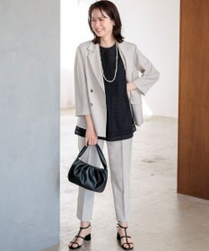 組曲 ライトリネンライク ジャケット