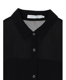 AMERICAN HOLIC サラックールメッシュ切替ワンピース