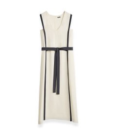 JOSEPH ヘビーシルククレープアニメーション　ベルテッドドレス