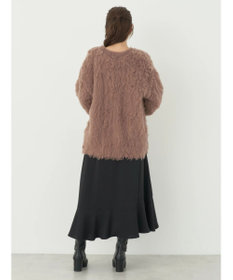 earth music&ecology ラッフルフリルイレヘムスカート