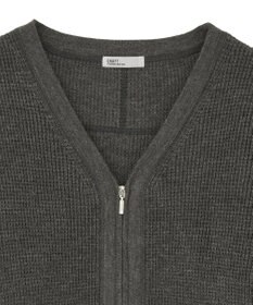 CRAFT STANDARD BOUTIQUE ワッフルニットジップカーディガン