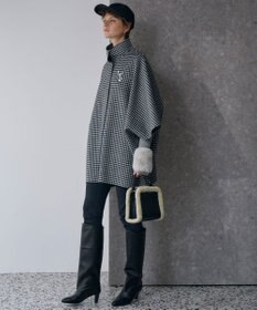 ICB 【CLASSY.1月号掲載】トリミングスクエア ショルダーバッグ