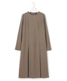 ICB 【UVカット・洗える】ウール2WAYストレッチ 長袖ワンピース