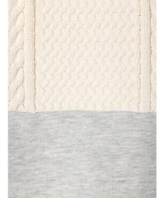 CRAFT STANDARD BOUTIQUE ニットドッキング裏毛プルオーバー