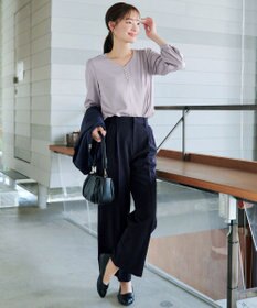 Tiaclasse 【ダブルクロス】ワイドパンツ