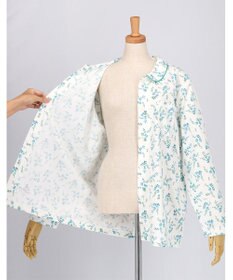 Wing パジャマ 長袖 長ズボン 綿混天竺素材 レディース EP7035 ウイング／ワコール