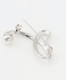 ANY SIS クロスライン ブローチ