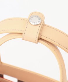 Y'SACCS 【リサイクルレザー】メッシュかごバッグ　small