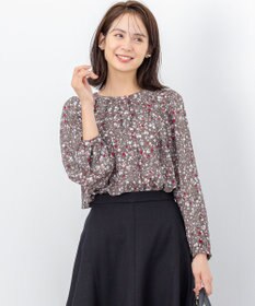 組曲 S プティフラワープリント ブラウス