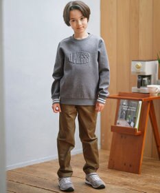 J.PRESS KIDS 【100-130cm】 ダンボールエンボスロゴトレーナー