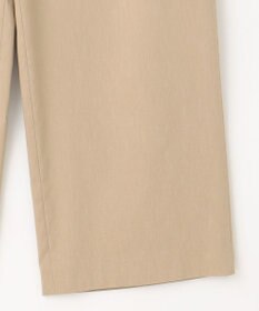 J.PRESS LADIES 【洗える・セットアップ対応】セルロースリネンストレッチ セミワイド パンツ