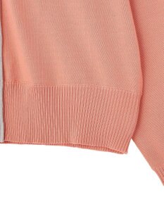 Green Parks ここちニット衿付き配色プルオーバー