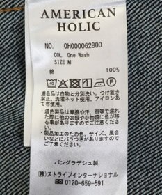 AMERICAN HOLIC デニムＧジャン
