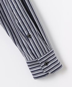 JOSEPH ABBOUD 【ストレッチで快適な着心地・イージーケア】ランダムストライプ ジャージー シャツ