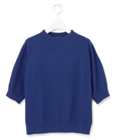 23区 S 【洗える】ヴィスコースストレッチ 半袖 ニット