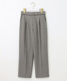 ANY SIS 【洗える】ハイウエストソフトテーパード パンツ