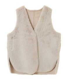 AMERICAN HOLIC 丈違いフェイクファーベスト