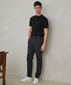 GOTAIRIKU 仕事で着られる綿100%【クルー以上モック未満】カバーネック DRESS Tシャツ(26年モデル)