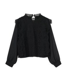 Green Parks ・Ｐｅｔｉｔ　Ｆｌｅｕｒ　イロイロレースブラウス