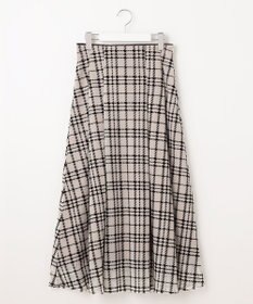 Feroux フロッキーチェック・ドット スカート