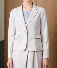 Tiaclasse L 【ダブルクロス・洗える】テーラードジャケット