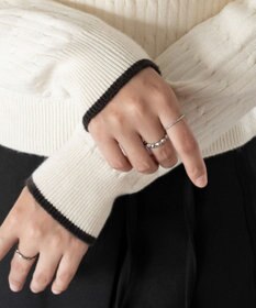 WEGO 【WEB限定/25年秋冬新作】別注USPOLOヘンリーネックニットPO