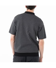 ZERO HALLIBURTON 半袖モノグラムニットポロシャツ ZHG-M5A4d 85116