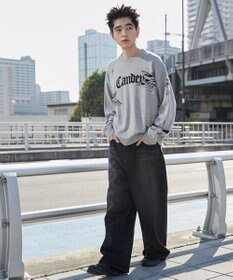 WEGO 【ユニセックス着用ITEM】ダメージジャガードニットプルオーバー