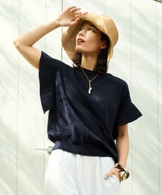 UNFILO UVモイストフレアースリーブニット