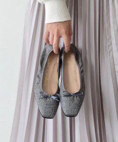 Bridget Birkin ＜抗菌消臭＞【Bridget Birkin】スクエアデイリーバレエシューズ