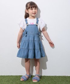 ANY KIDS チュールフリル サンダル