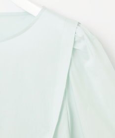 自由区 【洗える】テンセルコットンエンブロイダリープルオーバー ブラウス