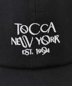 TOCCA 【UV90%以上カット・吸水速乾・抗菌防臭・接触冷感・サイズ調整可・洗える！】EXOTIC FLORAL LOGOCAP キャップ