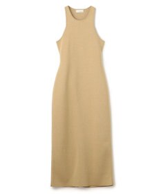 uncrave 【手洗い可】ドライタッチ ニット アメスリ バックオープン ワンピース（uncrave WHITE）