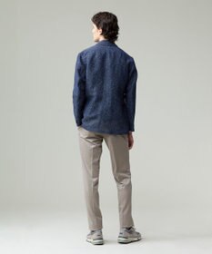 J.PRESS MEN 【ストレッチ / ウォッシャブル可 】布帛ライクスマートジャージー パンツ