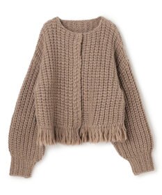 uncrave ハンドニット カーディガン