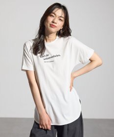 ANY エニィファンクションドルマンスリーブＴシャツ オフ(ロゴ)