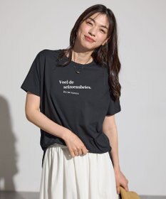 ANY エニィファンクションドルマンスリーブＴシャツ ブラック(ロゴ)