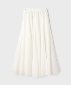 GRACE CONTINENTAL ナイロンボリュームスカート