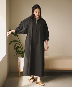 #Newans 【ANSWER for Co-Creation】ジップデザインパフスリーブワンピース