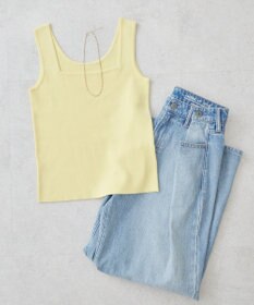 AMERICAN HOLIC 総針スクエアタンクトップ