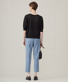 ICB L 【洗える】レーヨンブレンド ドルマンスリーブニット