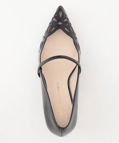 GRACE CONTINENTAL カットワークローパンプス