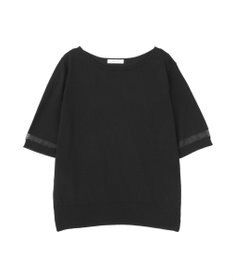 Green Parks 袖シアーニットプルオーバー