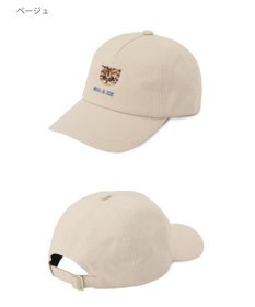 MOONBAT 【FUDGE掲載】ポール & ジョー (PAUL & JOE ACCESSOIRES) 猫 ヌネット刺繍 キャップ