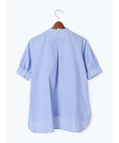 Te chichi フロントフリル5分袖ブラウス